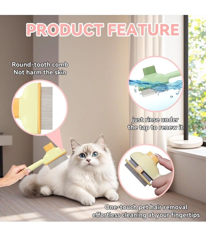 Flea Combs for Cats Dogs - photo 2