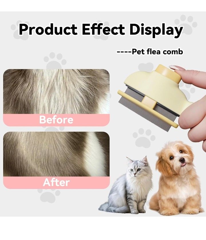 Flea Combs for Cats Dogs - photo 5