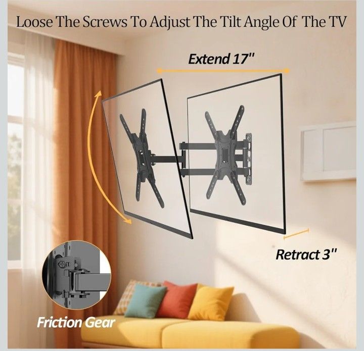 Full Motion TV Wall Mount - photo 2