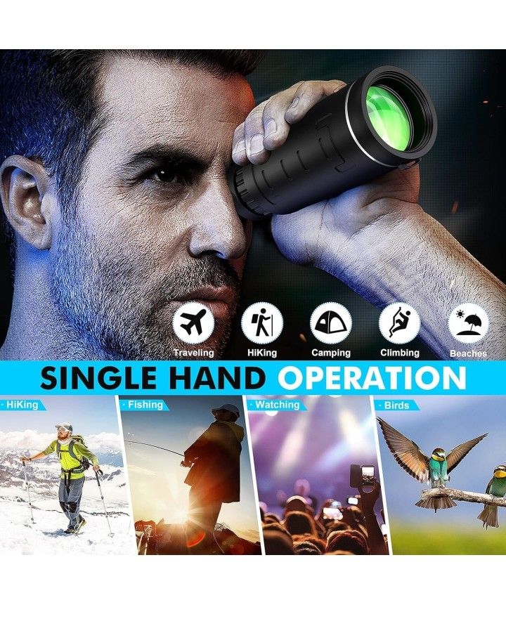 40x60 HD Monocular Telescope - photo 2