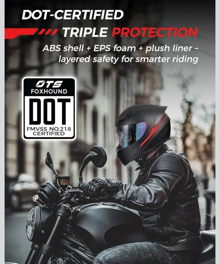 Motorcycle Helmet - photo 3