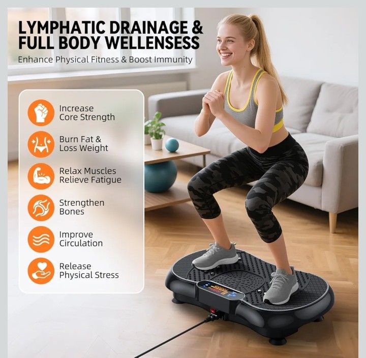 Vibration Plate Exercise Machine - photo 2