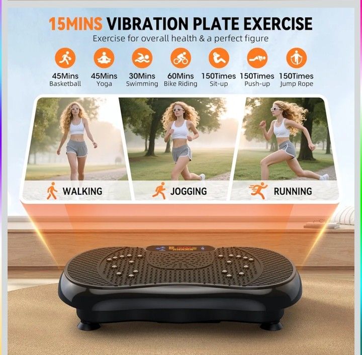Vibration Plate Exercise Machine - photo 5