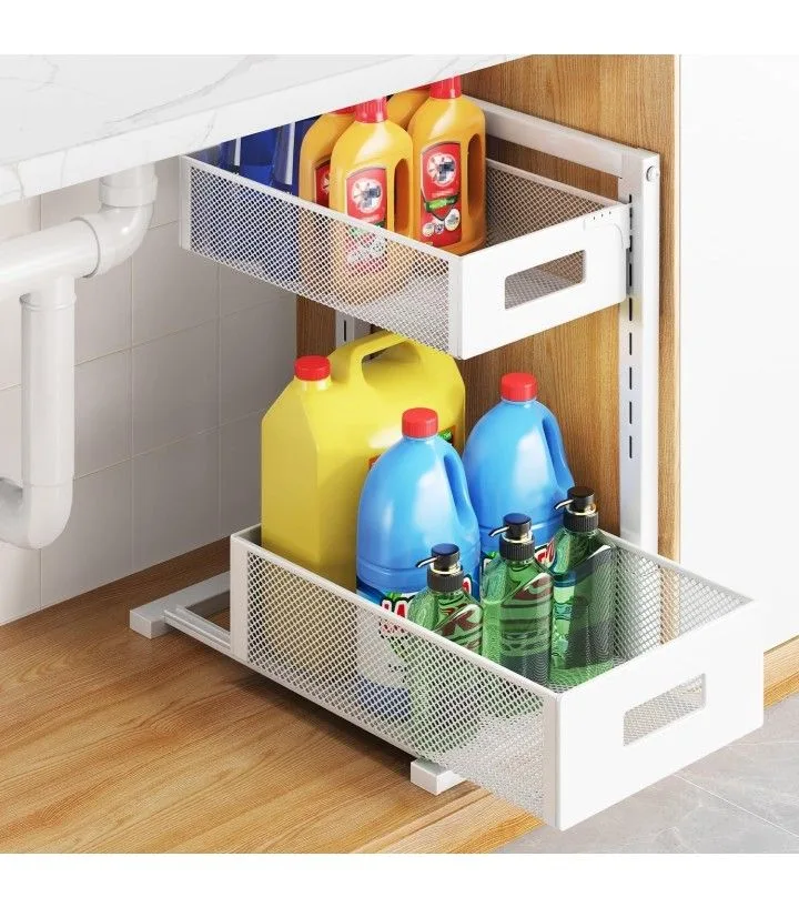 Metal Functional Under Sink Organizer thumbnail
