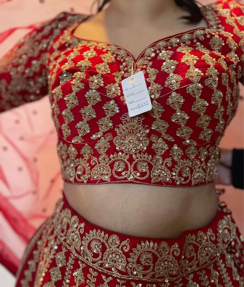 Brand New Indian Bridal Lengha - Never Worn! image indicator(3)