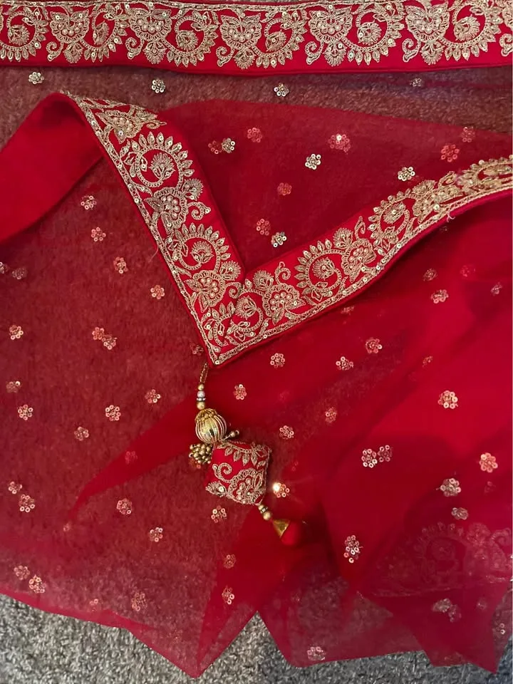 Brand New Indian Bridal Lengha - Never Worn! image indicator(5)