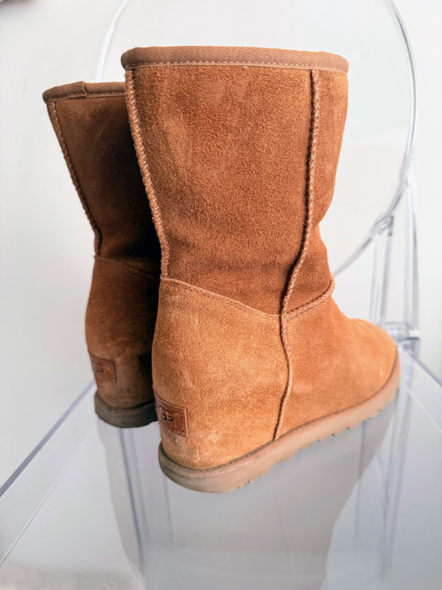 UGG Brown Wedge Boots, Size 8 - photo 3