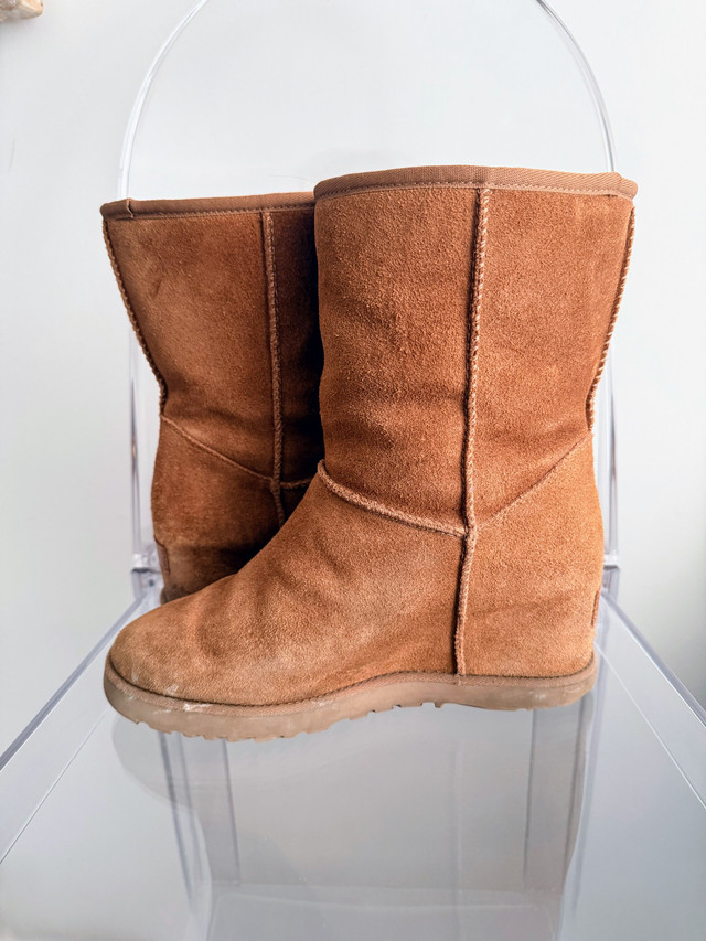 UGG Brown Wedge Boots, Size 8 - photo 4