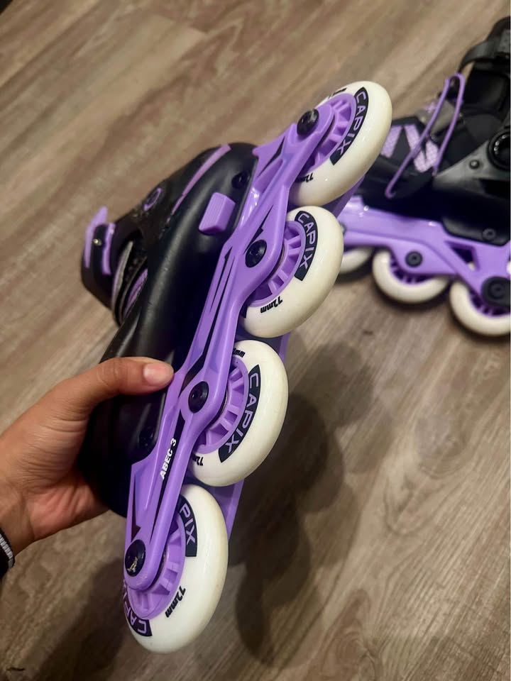 Adjustable inline skates and pad set Capix - photo 2