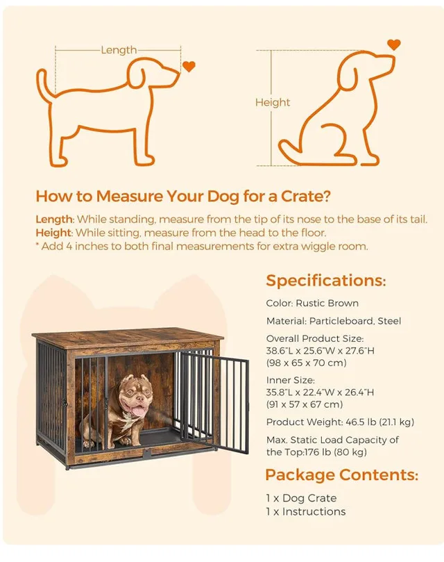 Small to Medium Dog Crate image indicator(2)