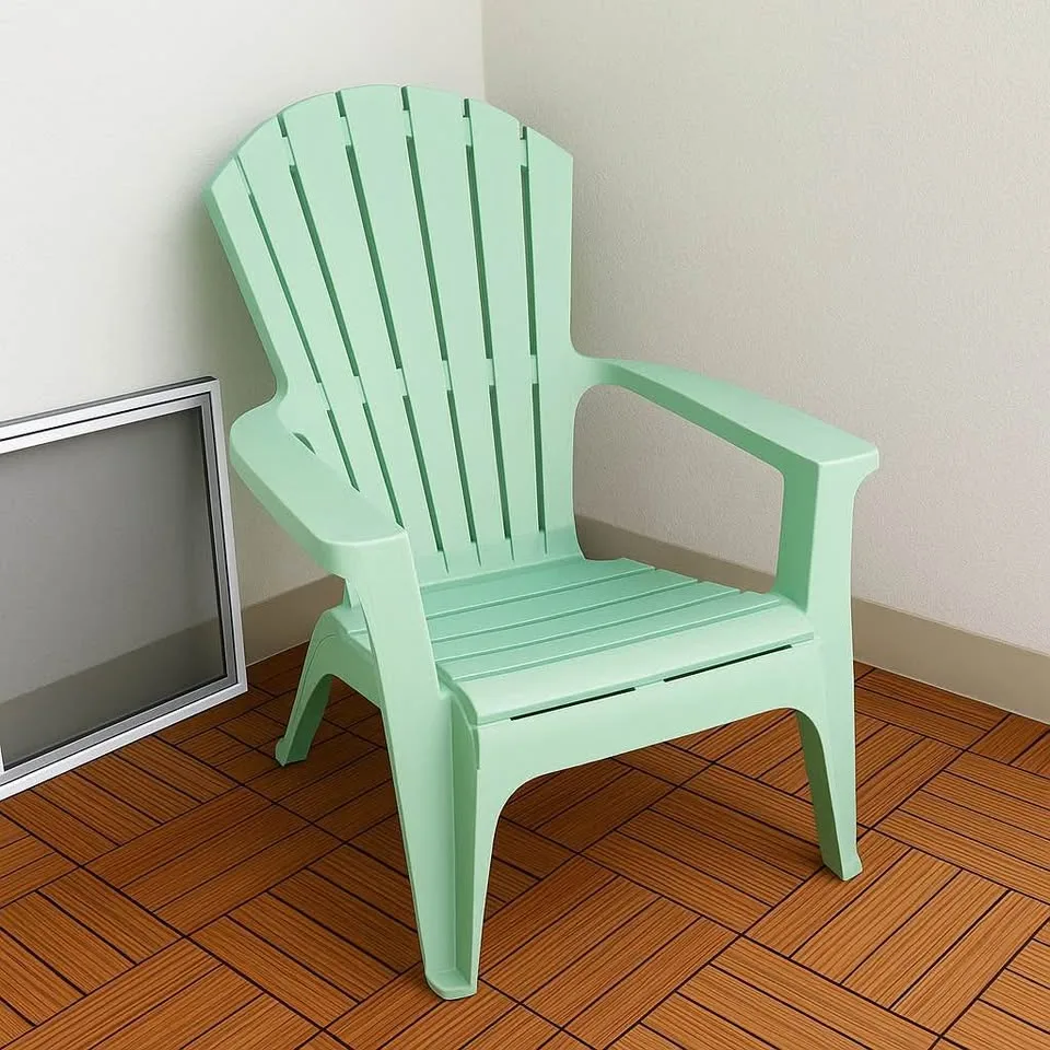 🌿 Mint Green Outdoor Adirondack Chair image indicator(2)