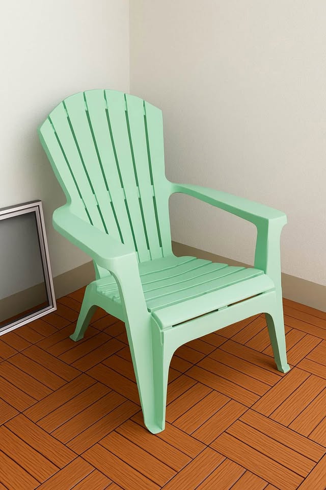 🌿 Mint Green Outdoor Adirondack Chair - photo 3