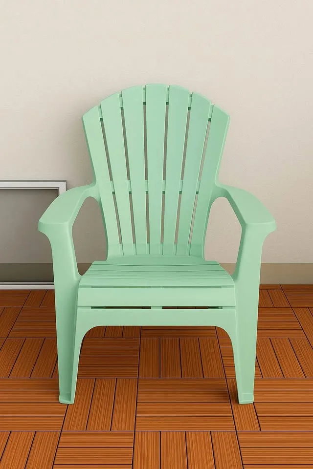 🌿 Mint Green Outdoor Adirondack Chair image indicator(4)