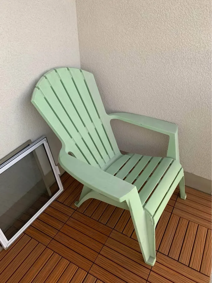 🌿 Mint Green Outdoor Adirondack Chair image indicator(5)
