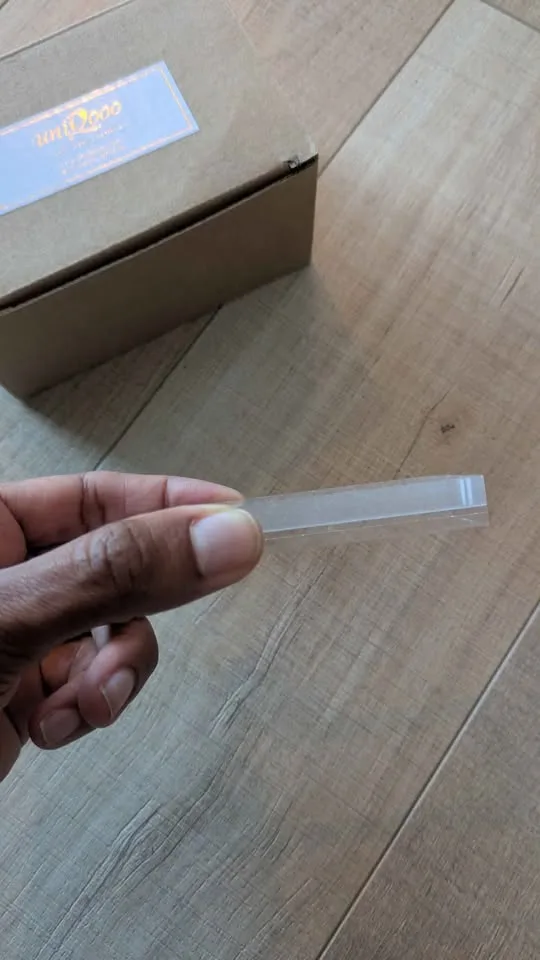 Clear acrylic holder - box of 10 image indicator(3)