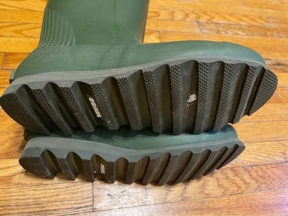 Sorel rain boots hunter green size 8 image indicator(2)