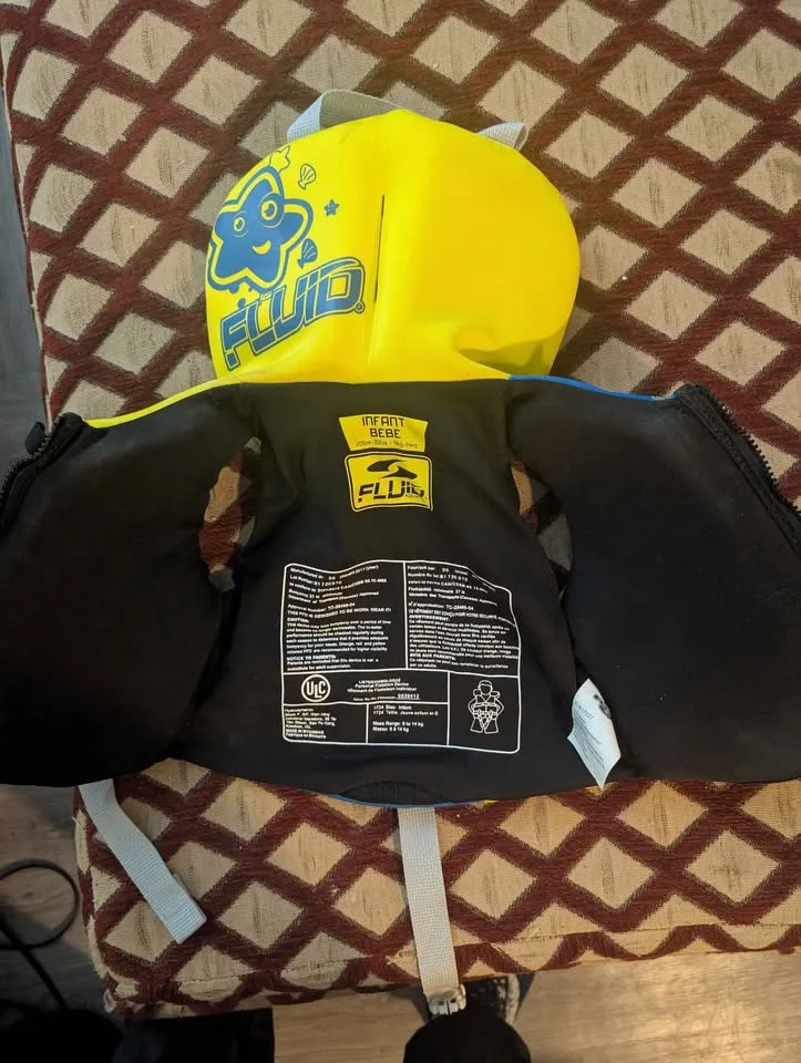 Baby Life Jacket Fluid Brand image indicator(2)