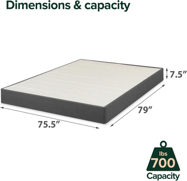 Zinus 7.5 Inch King Size Metal Box Spring - photo 4