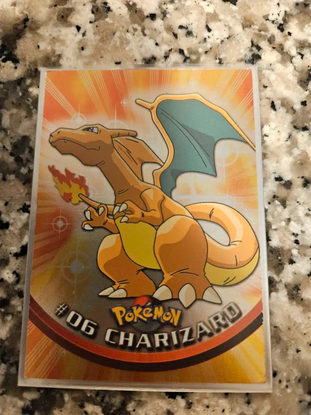 #6 Charizard Topps 1999 thumbnail