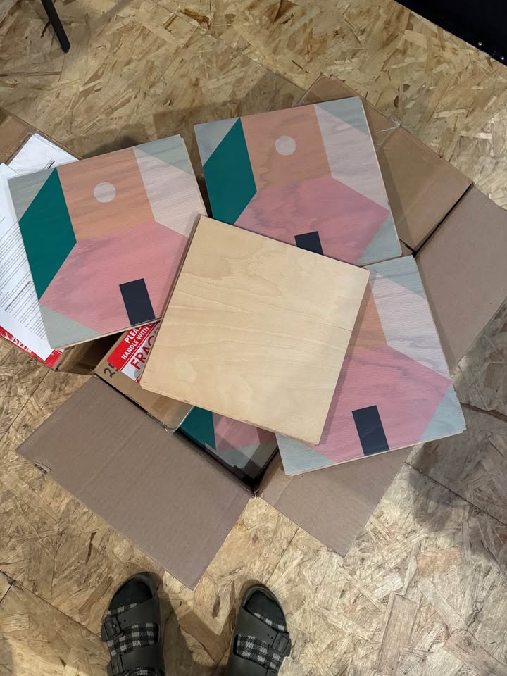 Printed Hardwood Tiles from Mirth Studio - photo 5