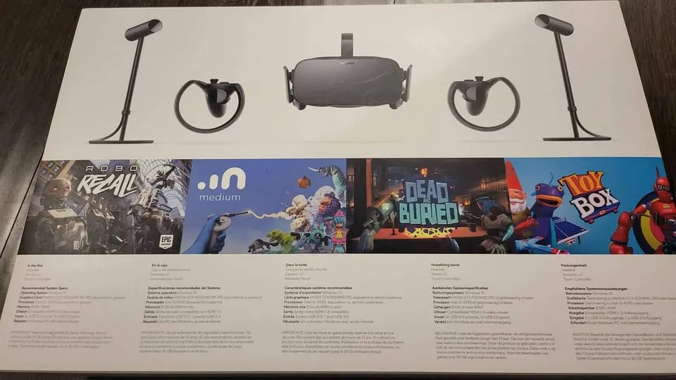 *LIKE NEW* Oculus Rift VR Headset image indicator(3)