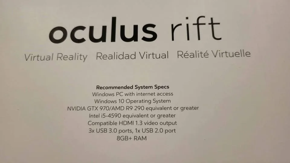 *LIKE NEW* Oculus Rift VR Headset image indicator(4)