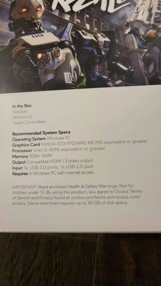 *LIKE NEW* Oculus Rift VR Headset image indicator(5)