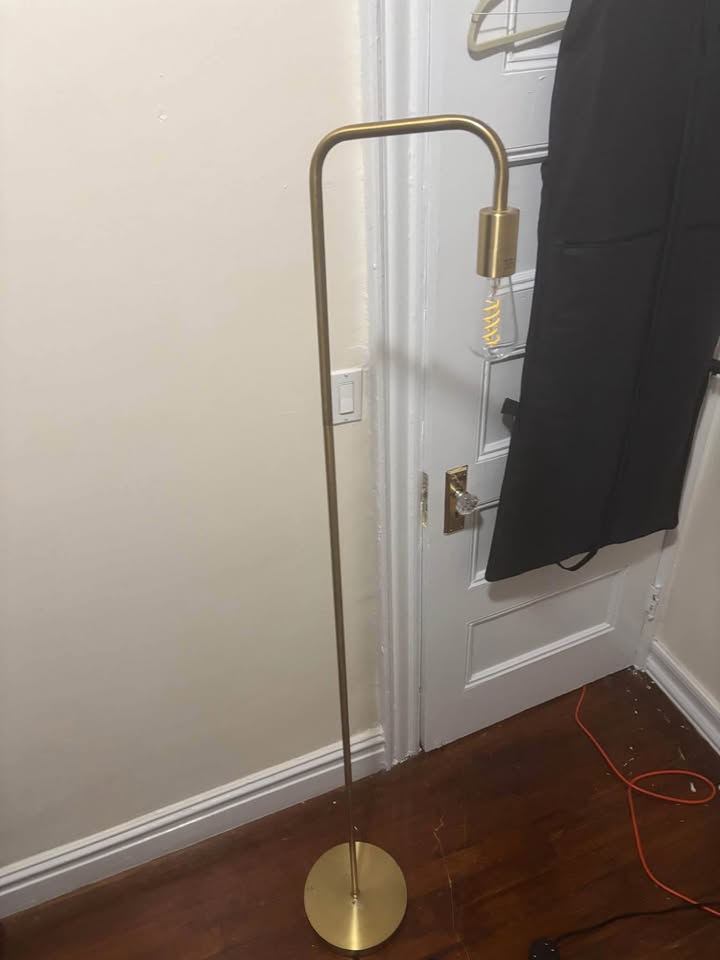 Floor lamp gold - photo 3