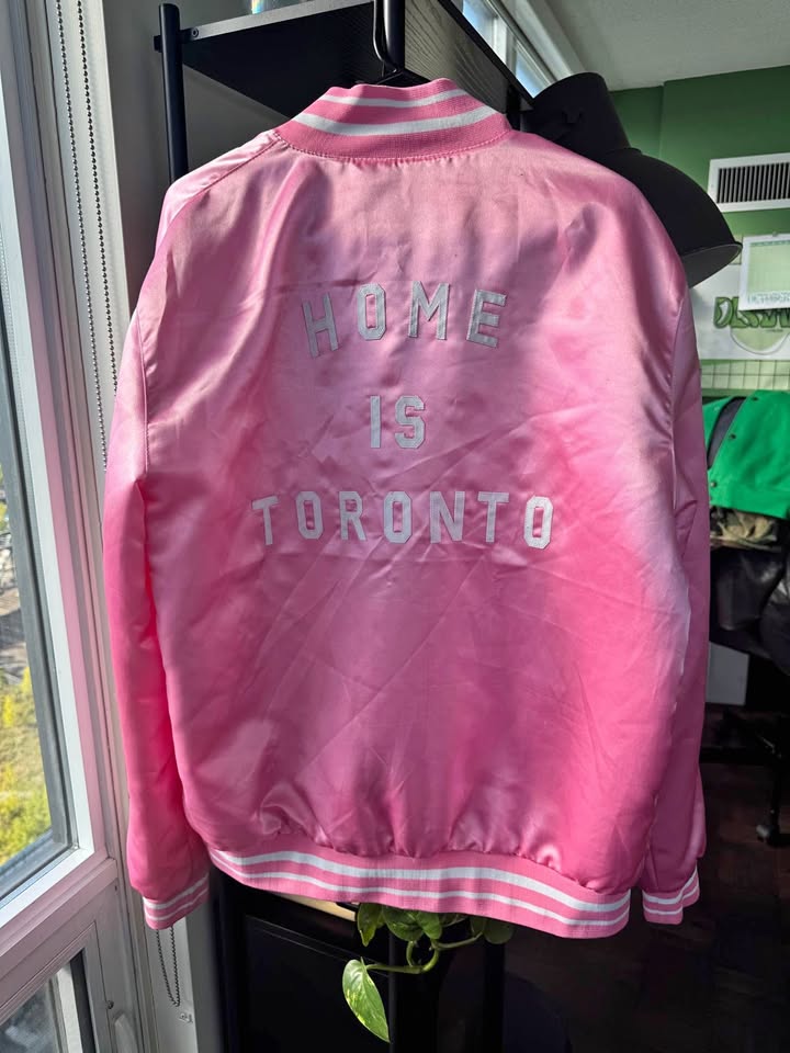 Peace Collective HOME IS TORONTO Bomber Jacket