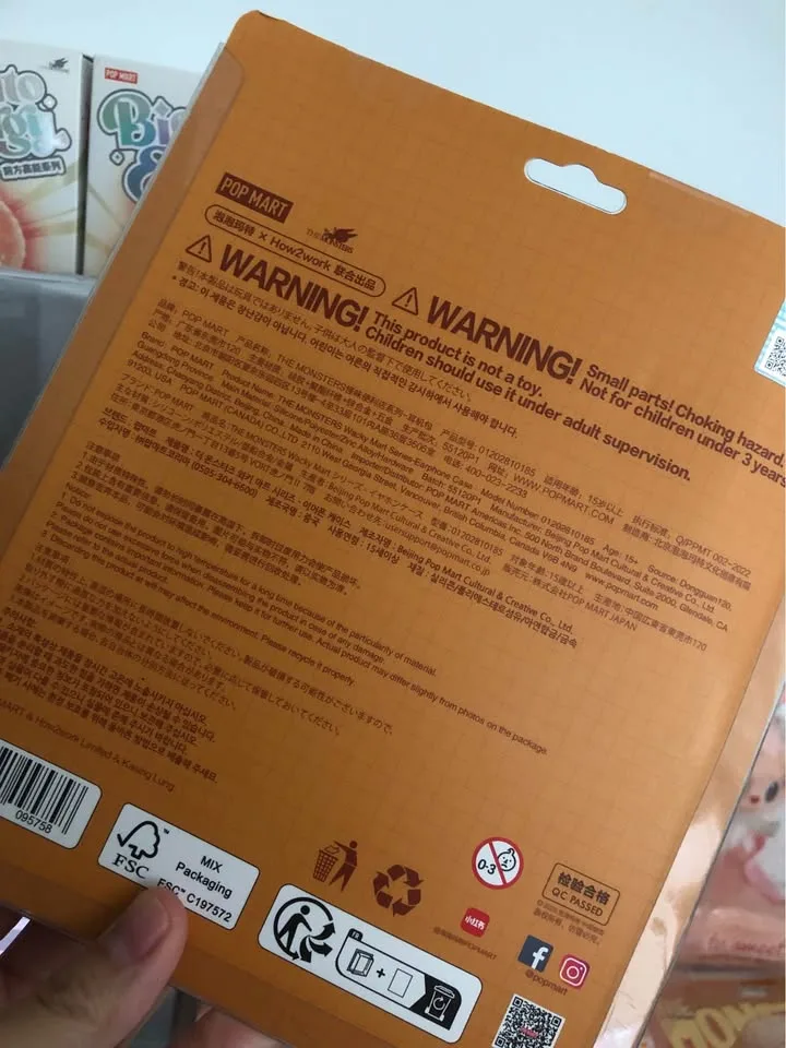 Popmart Labubu Tempura Halloween Gifts 100% authentic image indicator(4)