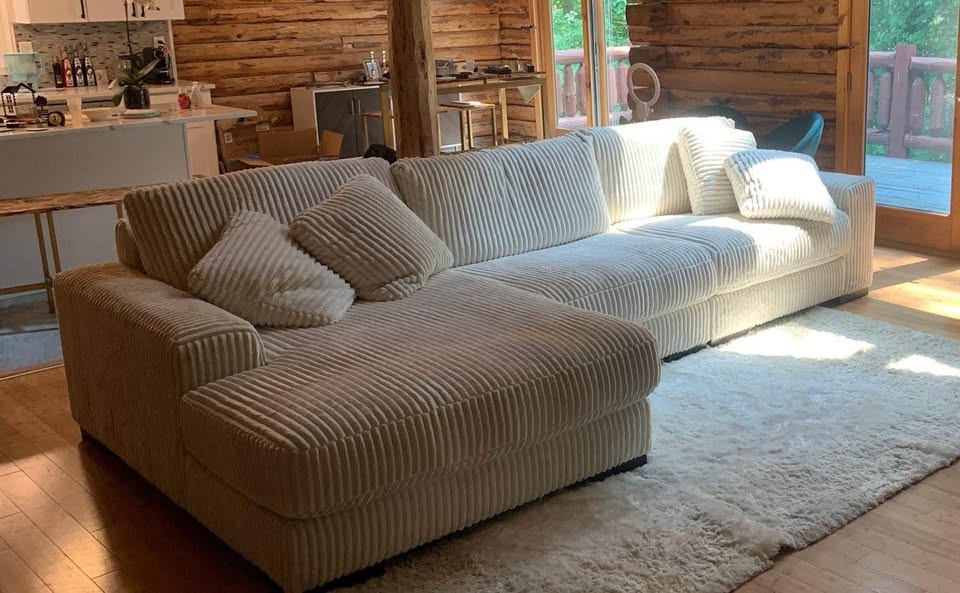 Sectional with chaise sofa - photo 5