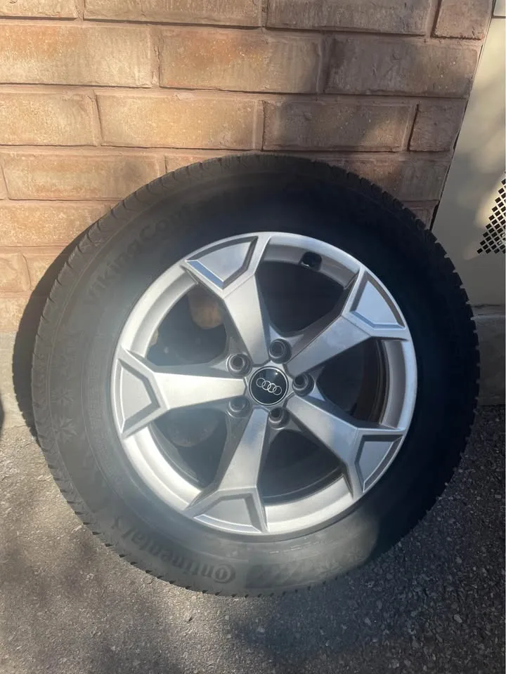 Set of 4 Winter Tires with Audi OEM Wheels image indicator(2)