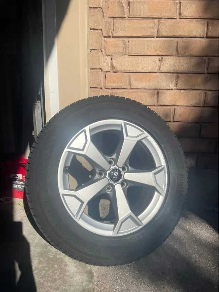 Set of 4 Winter Tires with Audi OEM Wheels image indicator(3)