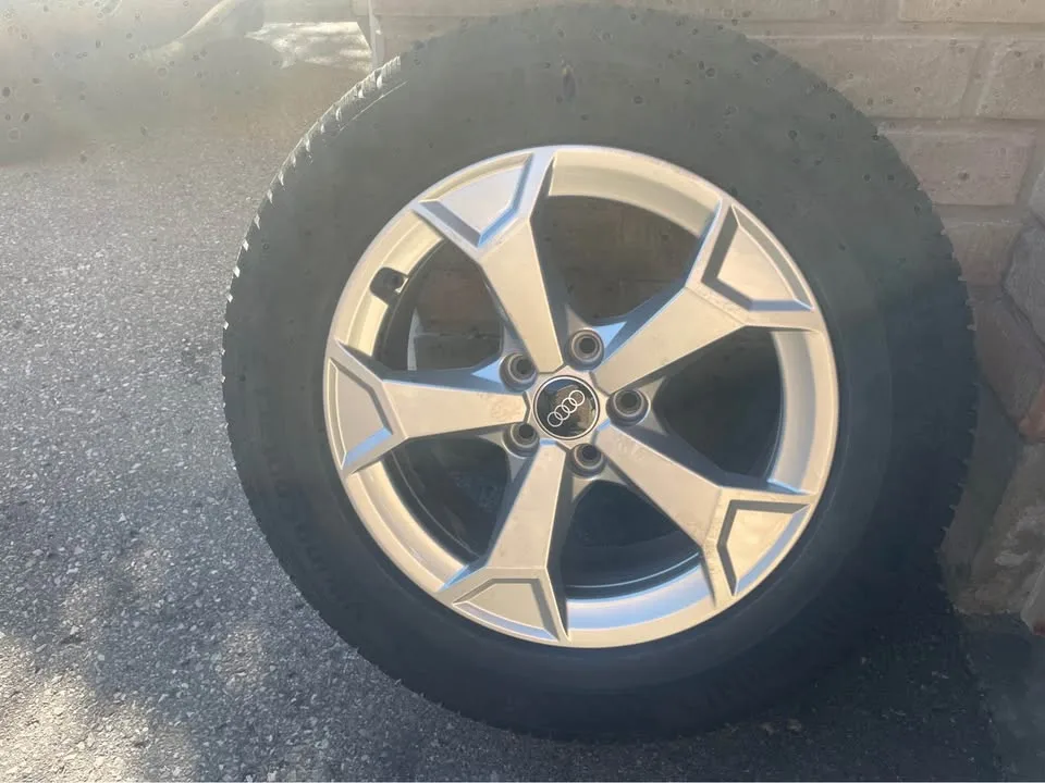 Set of 4 Winter Tires with Audi OEM Wheels image indicator(5)