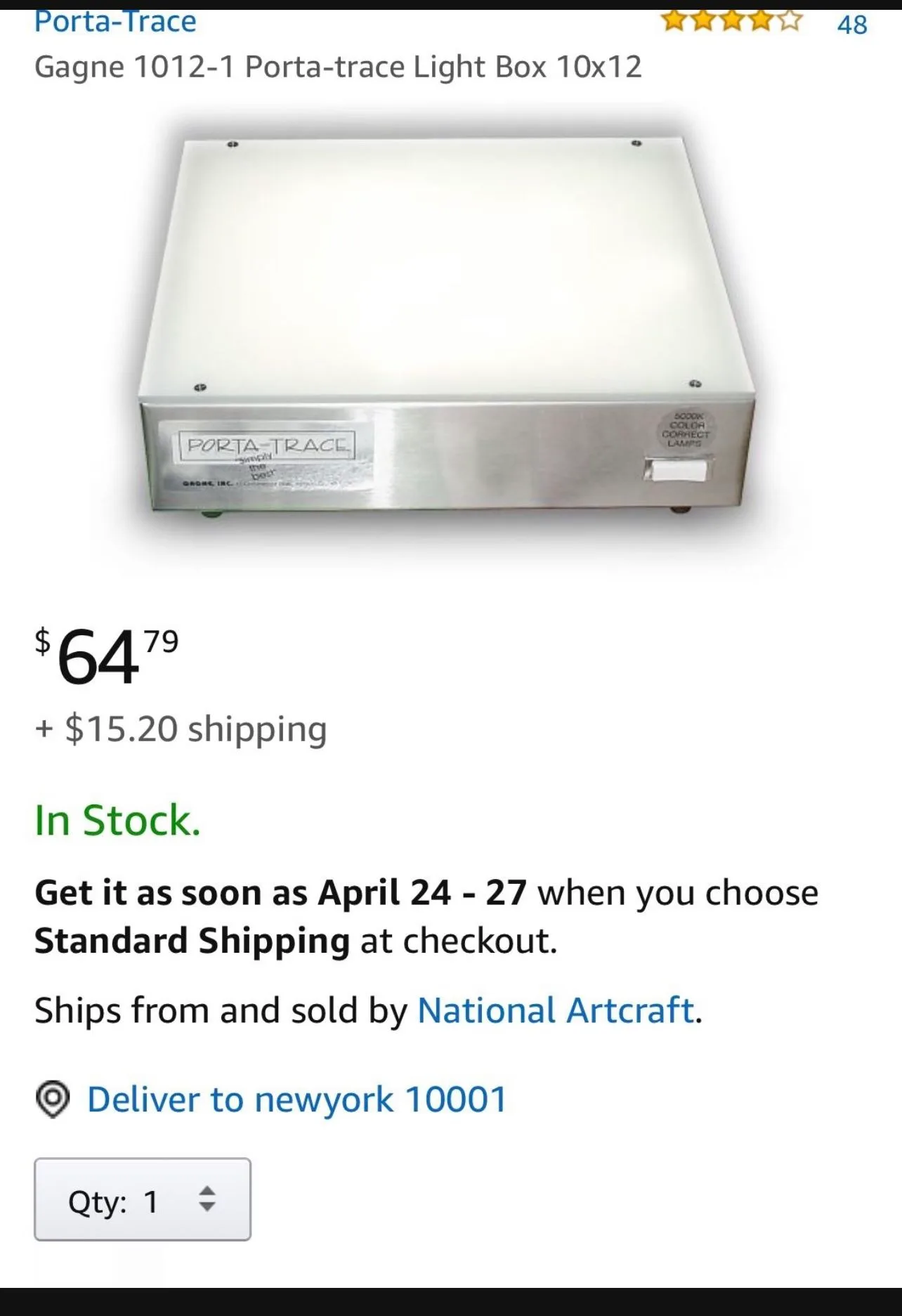 Porta-trace light box 11”x18” image indicator(6)