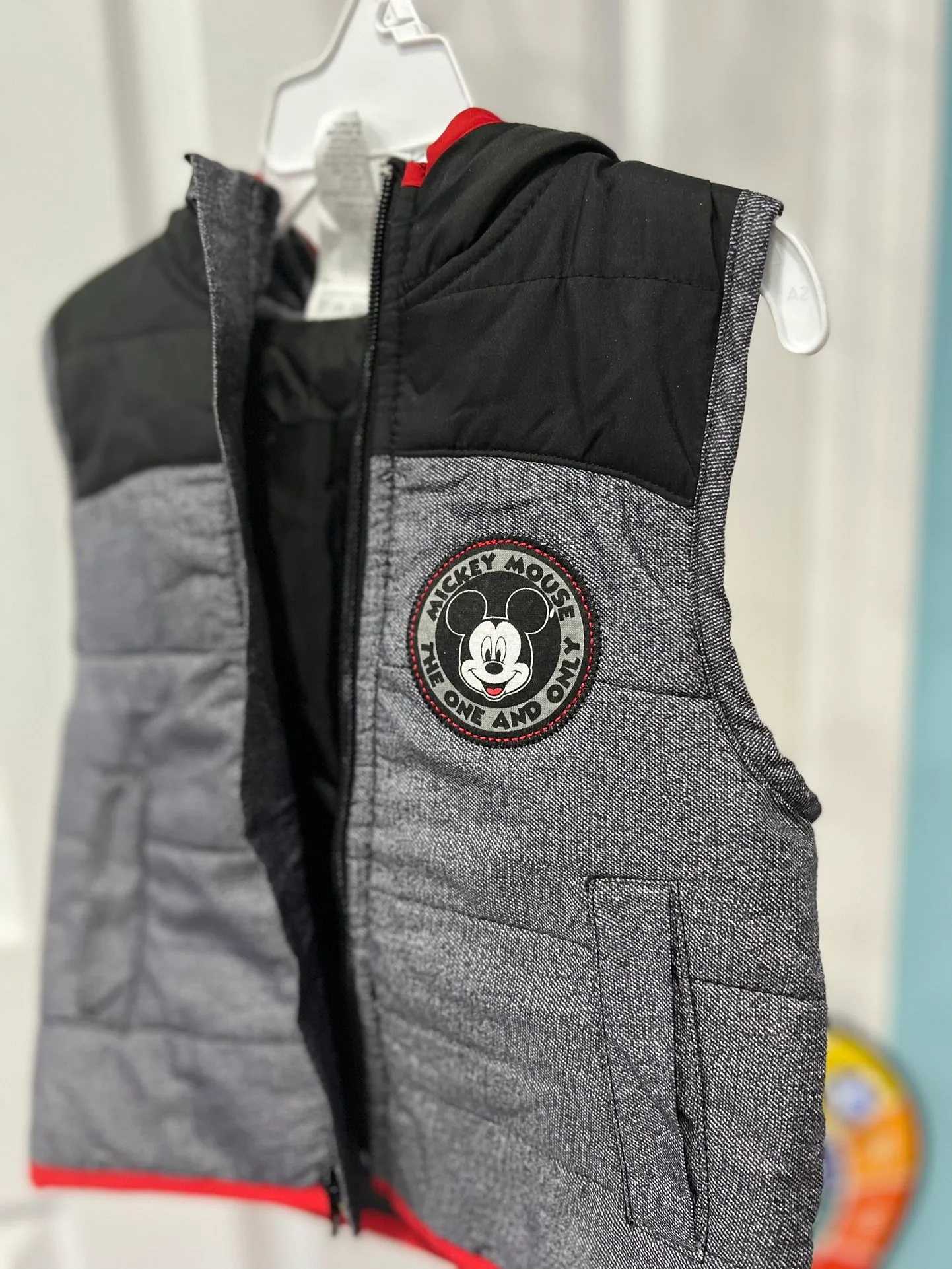 2T Sleeveless Mickey Mouse Jacket thumbnail
