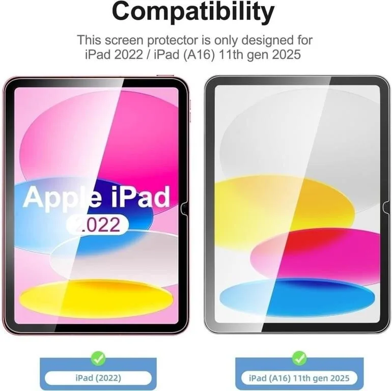 2 Pack iPad 10.9in Screen Protector image indicator(2)