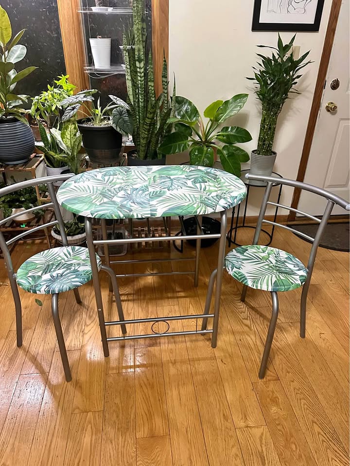 Small table with chairs