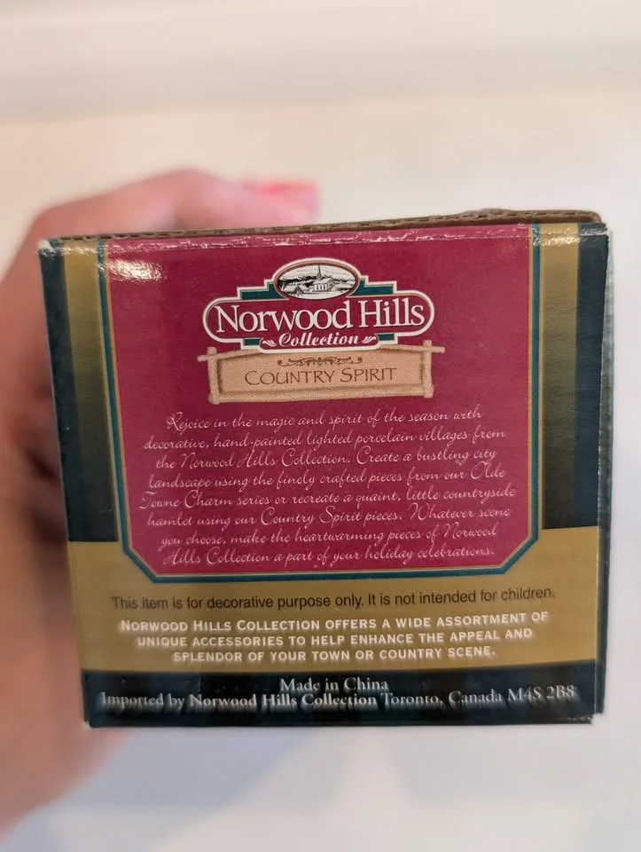 Norwood Hills Country Spirit Porcelain Bridge 51-7219-8 image indicator(3)