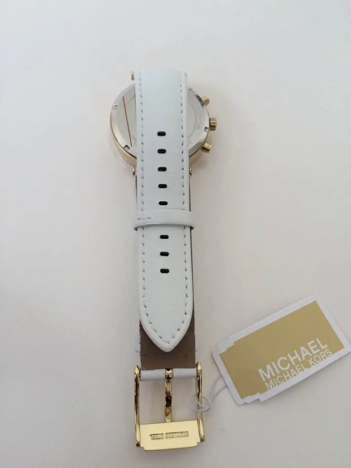 Michael Kors Women’s Sawyer Gold Dial Watch MK2528 image indicator(2)