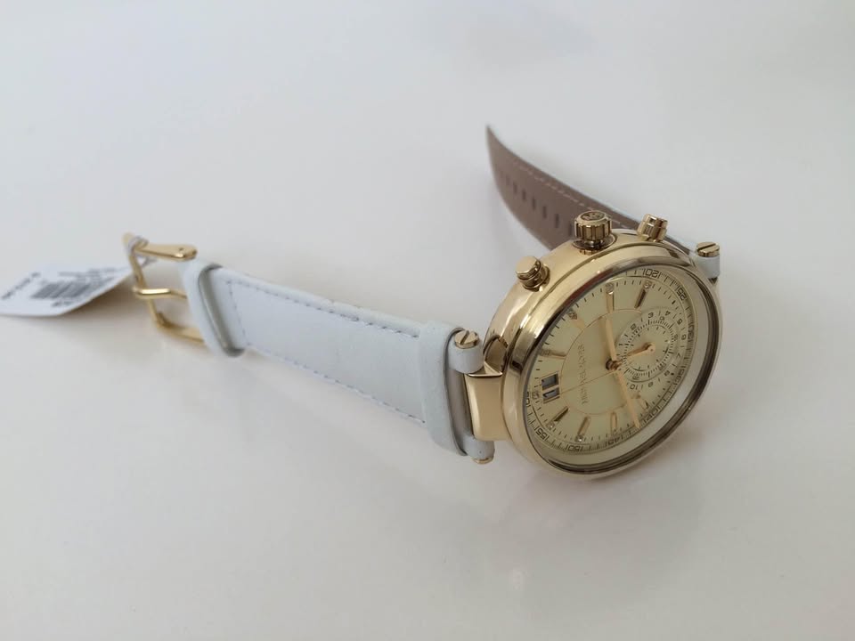 Michael Kors Women’s Sawyer Gold Dial Watch MK2528 - photo 3