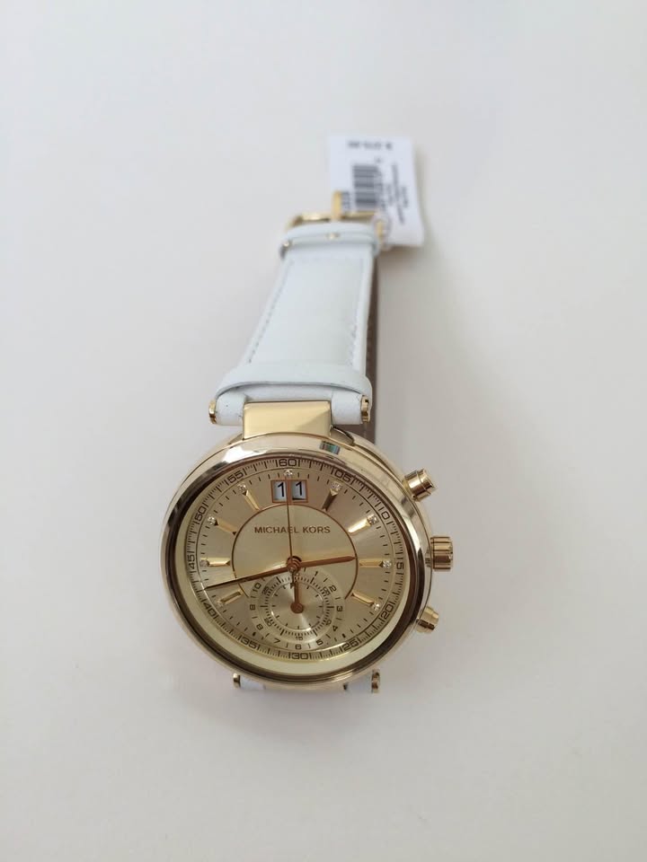 Michael Kors Women’s Sawyer Gold Dial Watch MK2528 - photo 4