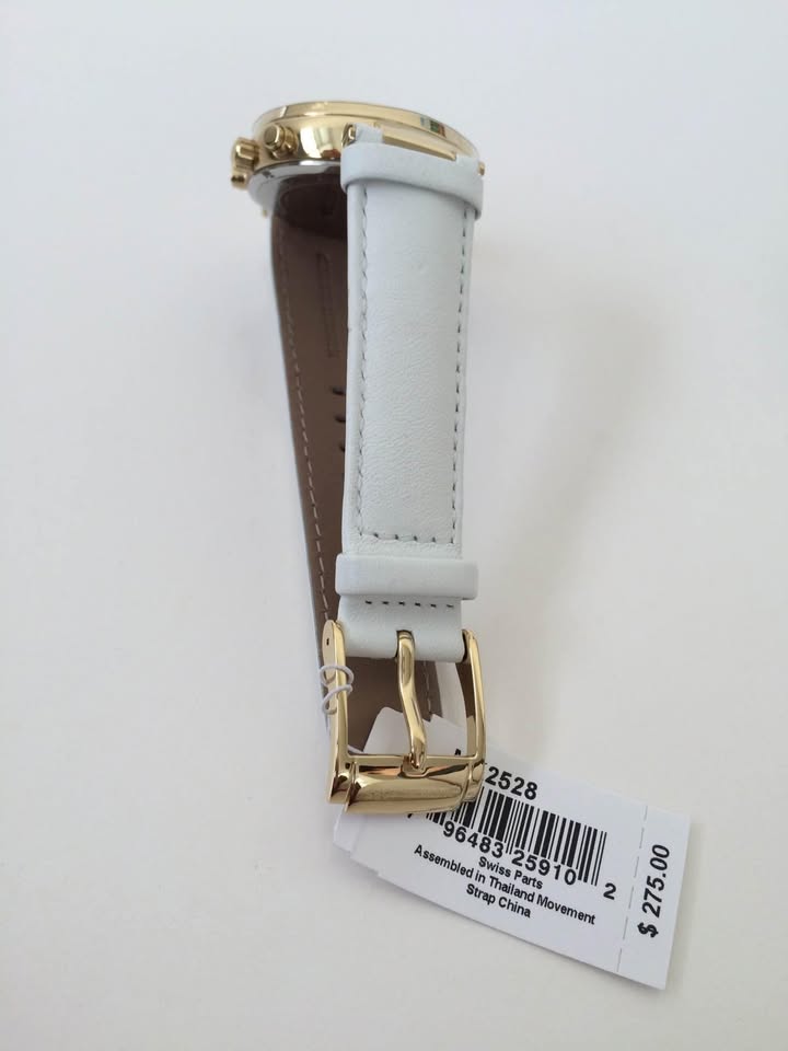 Michael Kors Women’s Sawyer Gold Dial Watch MK2528 - photo 5