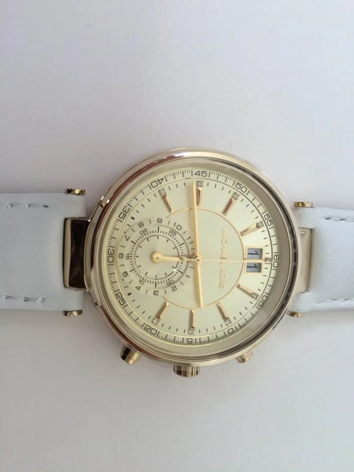 Michael Kors Women’s Sawyer Gold Dial Watch MK2528 image indicator(7)