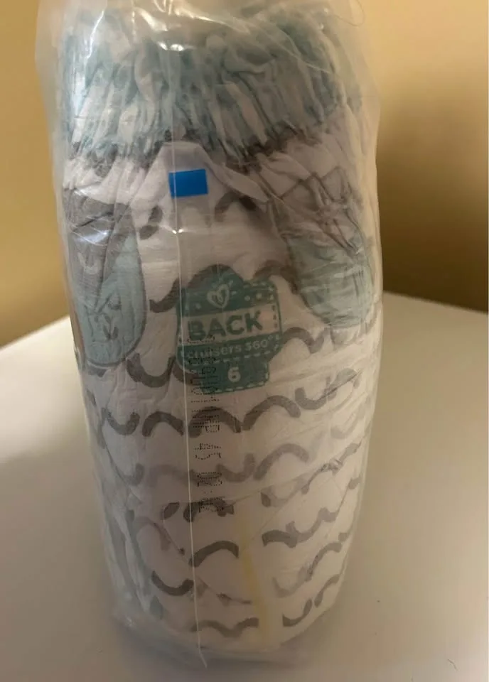 Unopened pack of size 6 diapers image indicator(2)
