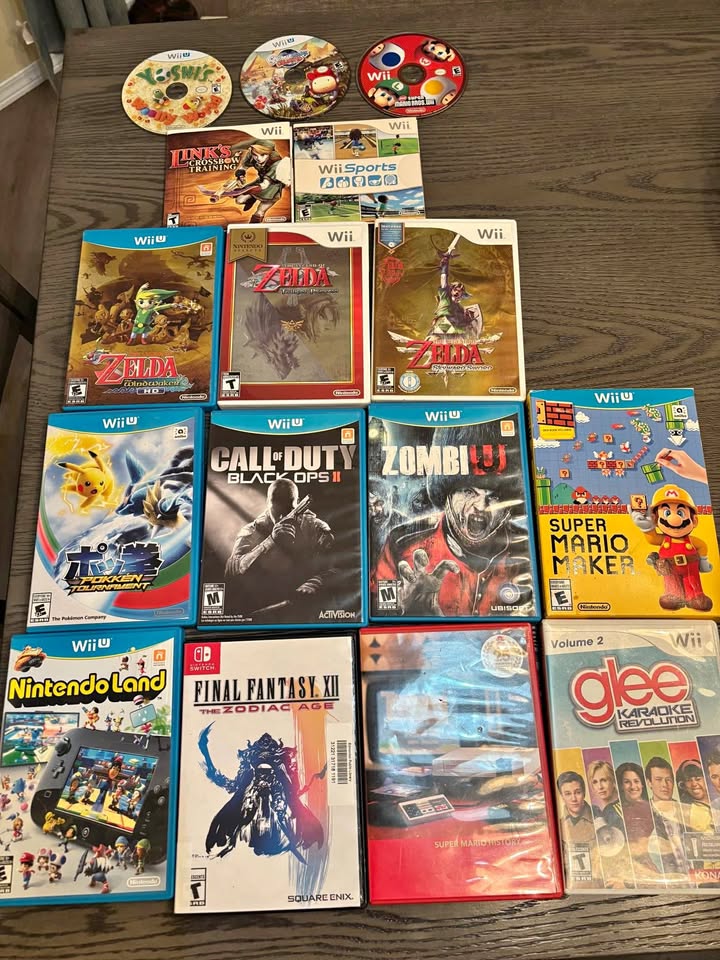 Wii and Wii U Games
