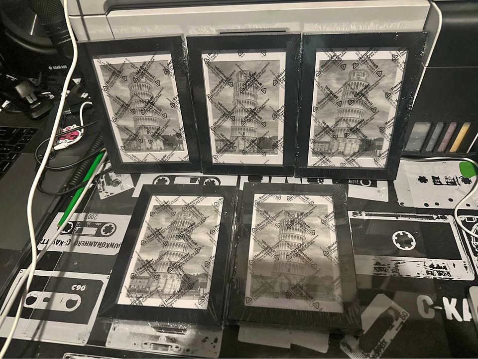 5 cuadros 4x6 con tu foto