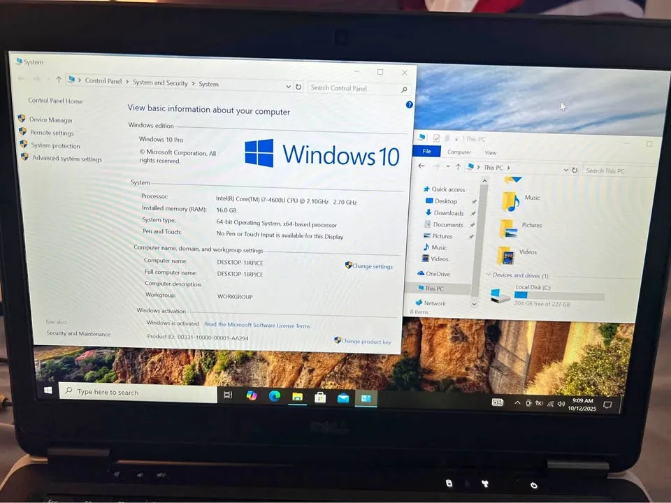 Dell latitude E7440 core i7 - 4th gen for sale thumbnail