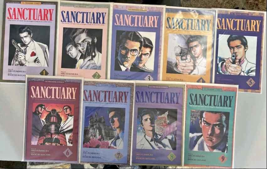 Viz Manga: Sanctuary Vol 1-5 Near complete