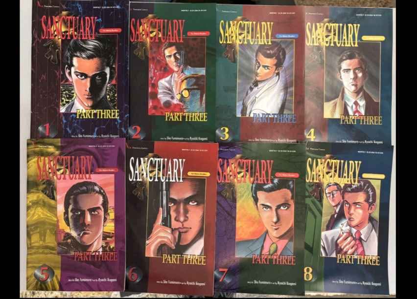 Viz Manga: Sanctuary Vol 1-5 Near complete - photo 3